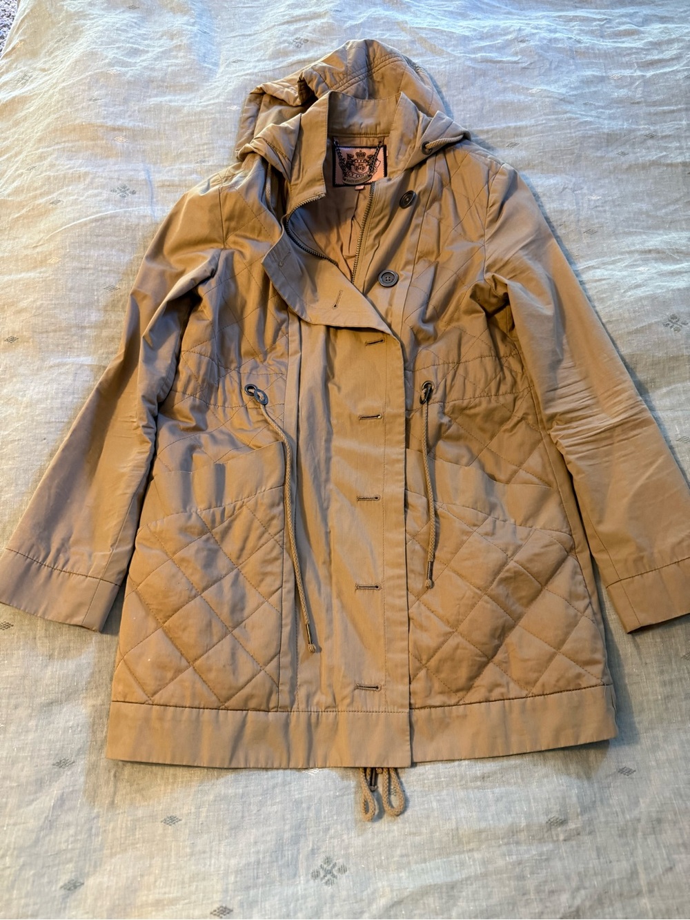 Vintage Juicy Couture Womens Sz Small Rain Jacket